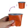 vidaXL Flower Pot 200 pcs Terracotta &Oslash; 10 x 8 cm Plastic