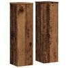 vidaXL Plant Stand 2pcs Old Wood 17x17x60 cm Engineered Wood