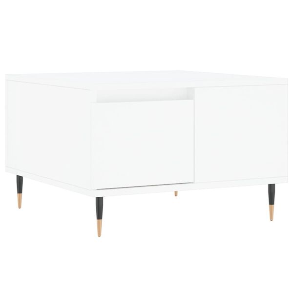 vidaXL Coffee Table White 55x55x36.5 cm Engineered Wood