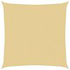 vidaXL Sun Shade Sail Sand 3x3 m 100% Polyester Oxford