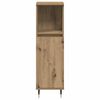 vidaXL Bathroom Cabinet Artisan Oak 30x30x100 cm Engineered Wood
