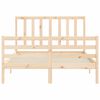 vidaXL Bed Frame without Mattress 120x200 cm Solid Wood Pine