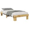 vidaXL Bed Frame without Mattress 80x200 cm Solid Wood Oak