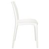 vidaXL Garden Chairs 2 pcs White 50x46x80 cm Polypropylene