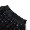 Kids' Skirt Tiered Ruffle Design Black 104
