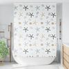 vidaXL Shower Roller Blind with Cassette 150x240 cm Fabric Width 146 cm