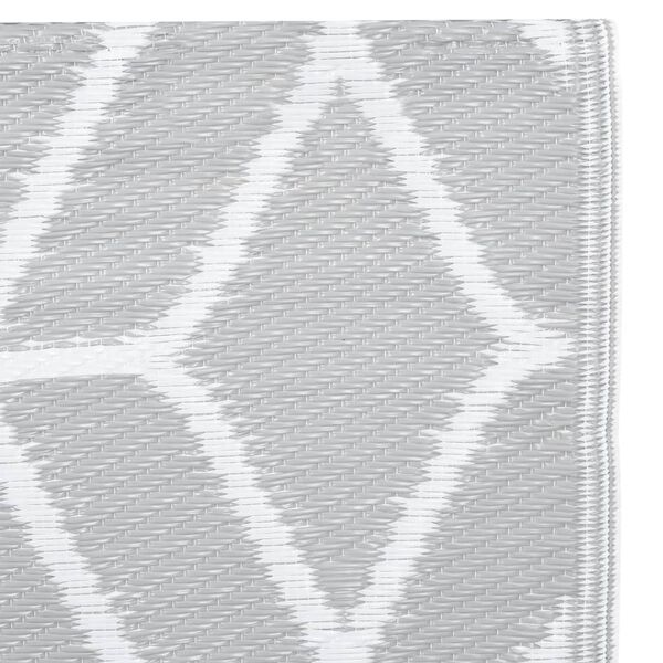 vidaXL Outdoor Carpet ARAKIL Grey 80x150 cm PP