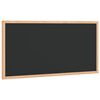 vidaXL Chalkboard with Solid Pine Wood Frame Black 60x30 cm