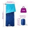 vidaXL Sleeping Bag for Adults Camping 3 Seasons