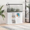 vidaXL Aquarium Stand White 100x40x60 cm Engineered Wood