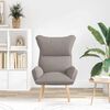 vidaXL Armchair Taupe 69 x 74 x 93 cm Fabric