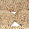 vidaXL Handmade Rug Braided Jute 150 cm
