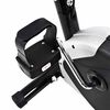 vidaXL Exercise Bike with Belt Resistance Black
