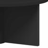vidaXL Wall Shelf 2 pcs Black 38 x 19 x 19 cm Engineered Wood