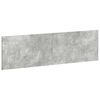 vidaXL Wall-Mounted Headboard HAARLEM Concrete Grey Engineered Wood