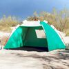 vidaXL Beach Tent 2-Person Sea Green Quick Release Waterproof