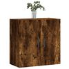 vidaXL Wall Cabinet Smoked Oak 60x31x60 cm Engineered Wood