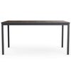 Keter Signature Porto Table 160 cm- Walnut and Black Steel