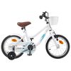vidaXL Kids Bike 16 Inches for 4-6 Years Old White