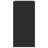 vidaXL Sideboard Black 79x38x80 cm Engineered Wood