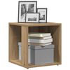 vidaXL Side Table Artisan Oak 33x33x34 cm Engineered Wood