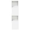 vidaXL Corner Cabinet 25.5x25x102cm Engineered Wood