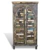 Reclaimed Wood Bookshelf Bookcase 2 Doors & 3 Shelves