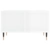 vidaXL Coffee Table High Gloss White 60x50x36.5 cm Engineered Wood