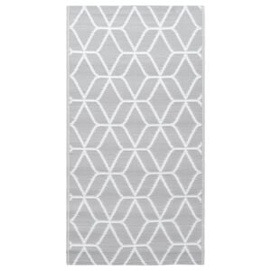 vidaXL Outdoor Carpet ARAKIL Grey 80x150 cm PP