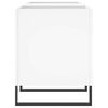 vidaXL Record Cabinet White 121x38x48 cm Engineered Wood