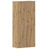 vidaXL Shoe Cabinet Artisan Oak 80 x 39 x 178 cm Engineered Wood