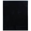 vidaXL Window Film Static Frosted Black 45x1000 cm PVC