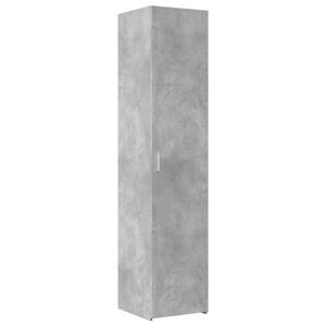 vidaXL Highboard Concrete Grey 40x42.5x185 cm Engineered Wood