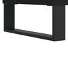 vidaXL Coffee Table Black 90x50x36.5 cm Engineered Wood