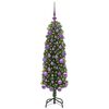 vidaXL Artificial Christmas Tree with 150 LEDs with Stand Green 120 cm