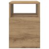 vidaXL End Table 2 pcs Artisan Oak 30.5 x 30 x 45 cm Engineered Wood