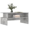 vidaXL Coffee Table Concrete Grey 90x55x42.5 cm Engineered Wood