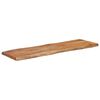 vidaXL Table Top 120x40x2.5 cm Rectangular&nbsp;Solid Wood Acacia Live Edge