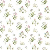 Noordwand Wallpaper Blooming Garden 6 Flowers and Plants White and Green
