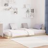 vidaXL Floor Bed Frame Sonoma 75 x 190 cm Engineered Wood
