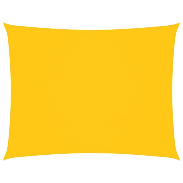 vidaXL Sunshade Sail Oxford Fabric Rectangular 3.5x4.5 m Yellow