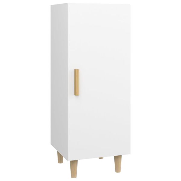 vidaXL Sideboard White 34.5x34x90 cm Engineered Wood