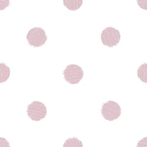 Noordwand Wallpaper Urban Friends & Coffee Dots White and Pink