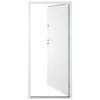 vidaXL Front Door White 100x200 cm Aluminium