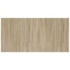 vidaXL Bed Headboard with Cabinets Sonoma Oak Engineered Wood
