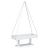 vidaXL Metal Christmas Tree KUOPIO 60 cm Steel White