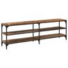 vidaXL TV Cabinet Old Wood 160 x 30 x 50 cm Engineered Wood and Iron
