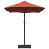 vidaXL Garden Parasol Terracotta 385 x 209 x 244 cm Polyester