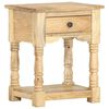 vidaXL Bedside Cabinet 40x35x50 cm Solid Mango Wood