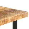 vidaXL Bar Table 120x58x107 cm Rough Mango Wood